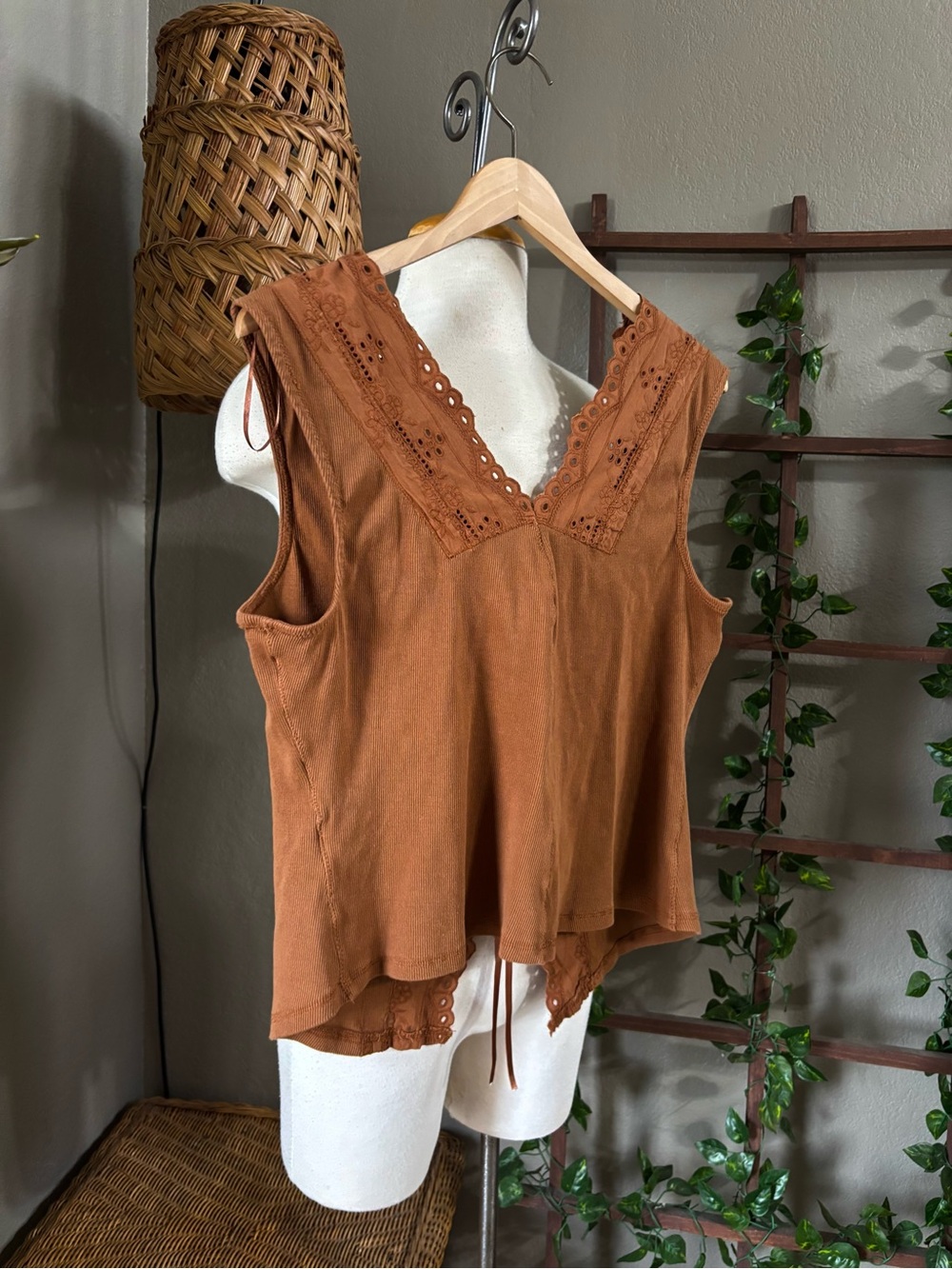 ▪️New! Free People Gesibelle Set in Macadamia Brown XL - Picture 10 of 14